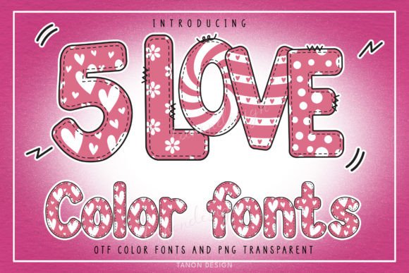 5 Love Font - Featured Image