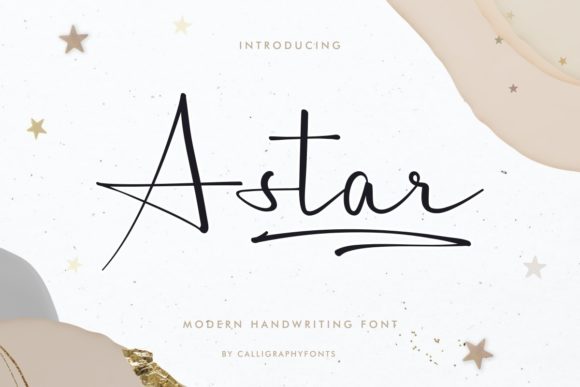 A Star Font - Featured Image