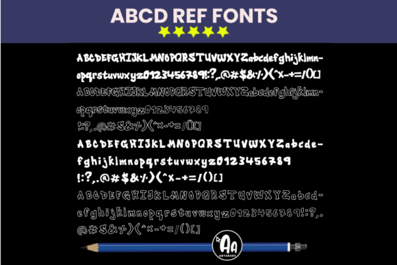Abcd Ref Graffiti Font - Featured Image