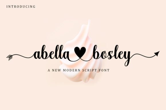 Abella Bosley Font - Featured Image