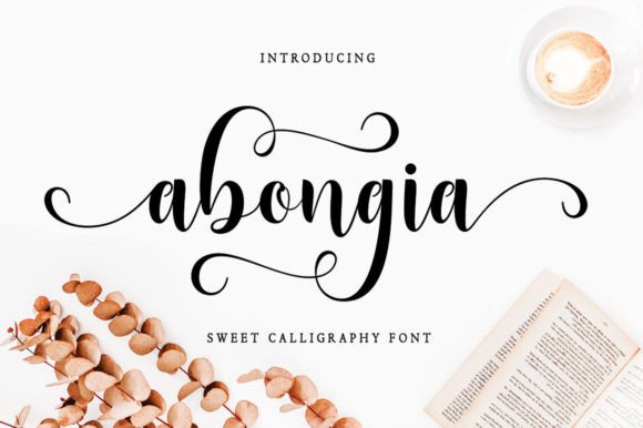 Abongia Font - Featured Image