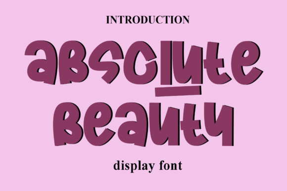 Absolute Beauty Font - Featured Image