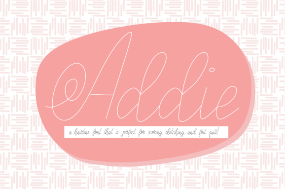 Addie Font - Featured Image