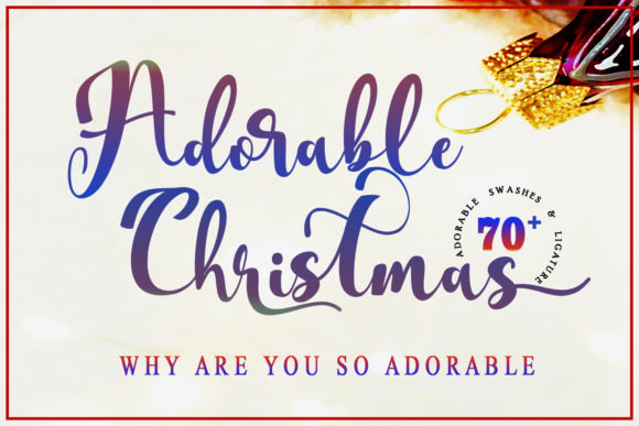 Adorable Christmas Font - Featured Image