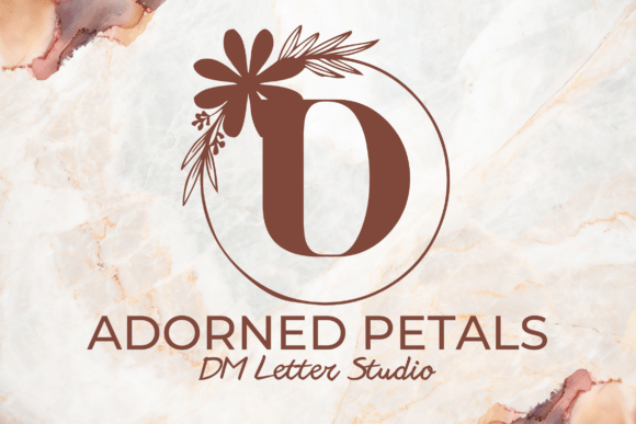 Adorned Petals Monogram Font - Featured Image