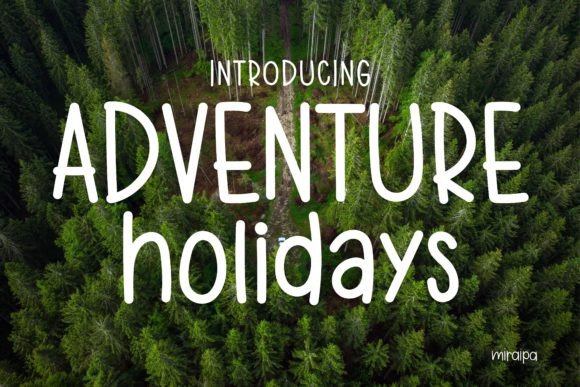 Adventure Holidays Font - Featured Image