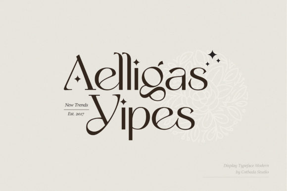 Aelligas Yipes Font - Featured Image