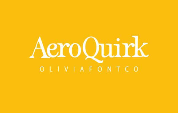 Aeroquirk Font - Featured Image