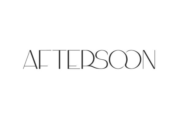 Aftersoon Font - Featured Image