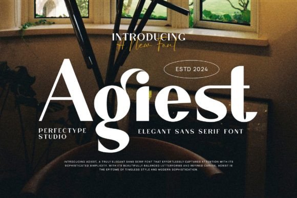Agiest Font - Featured Image