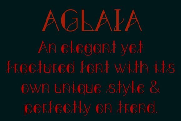 Aglaia Font - Featured Image