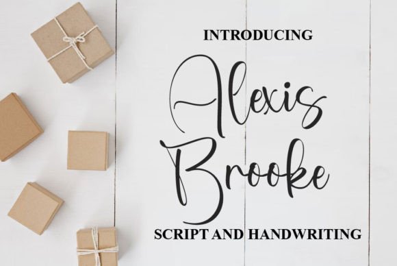Alexis Brooke Font - Featured Image