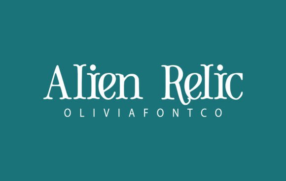 Alien Relic Font - Featured Image