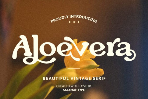 Aloe Vera Font - Featured Image