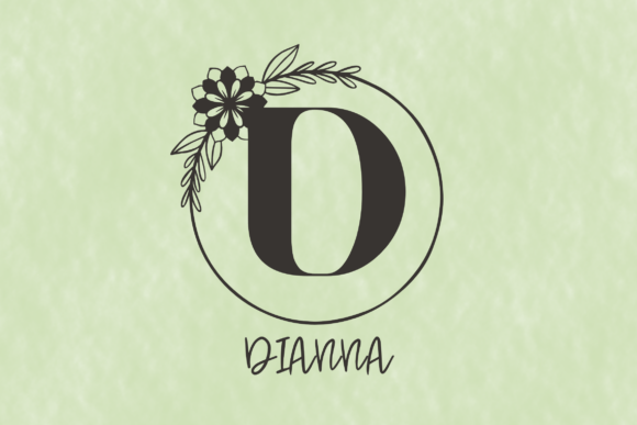 Alora Monogram Font - Featured Image