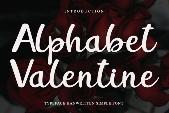 Alphabet Valentine Font - Featured Image