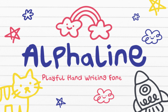 Alphaline Font - Featured Image