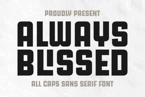 Always Blissed Font - Featured Image