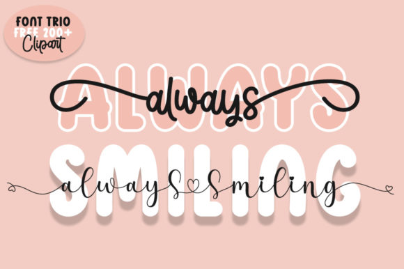 Always Smiling Font - Featured Image