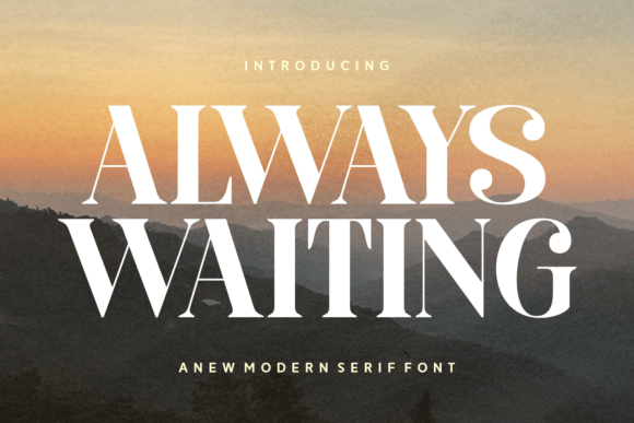 Always Waiting Font - Featured Image