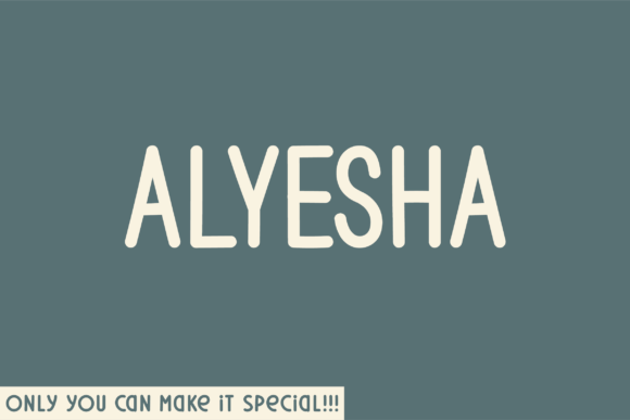 Alyesha Rounded Font - Featured Image