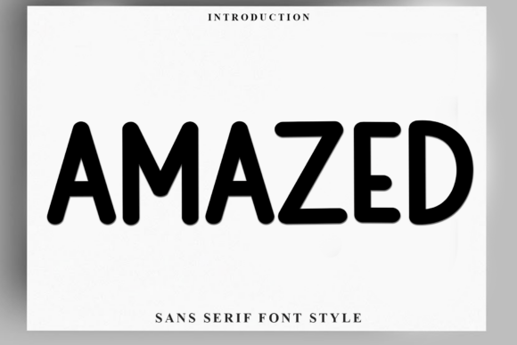 Amazed Font - Featured Image