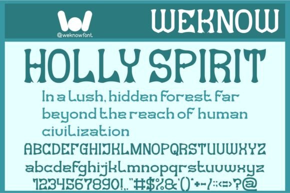 Amazing Creature Font - Featured Image