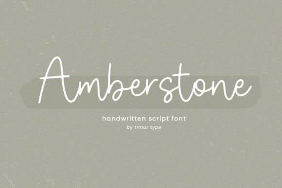 Amberstone Font - Featured Image