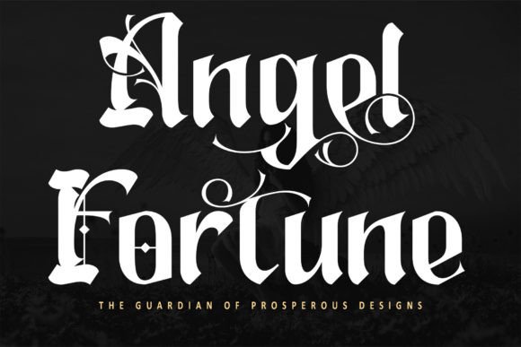 Angel Fortune Font - Featured Image