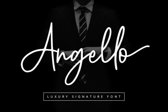 Angello Font - Featured Image