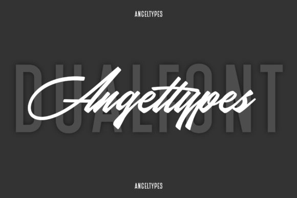 Angeltypes Font - Featured Image