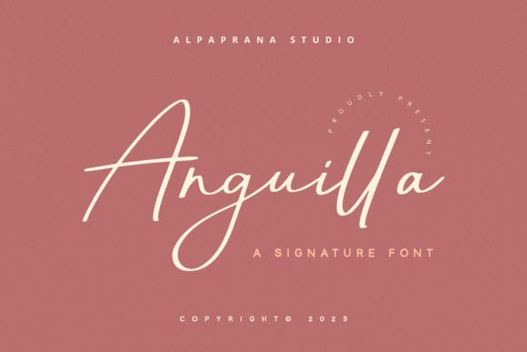 Anguilla Font - Featured Image