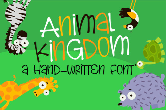 Animal Kingdom Font - Featured Image