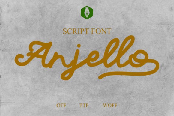 Anjello Font - Featured Image