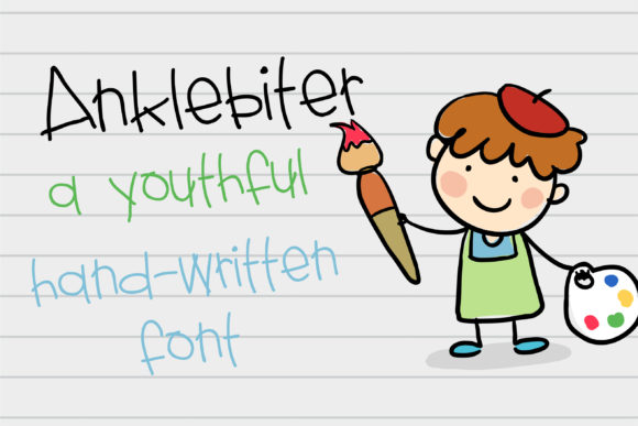 Anklebiter Font - Featured Image