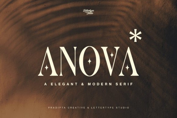 Anova Font - Featured Image
