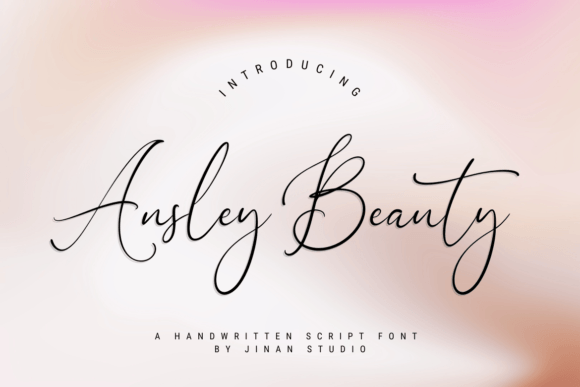 Ansley Beauty Font - Featured Image