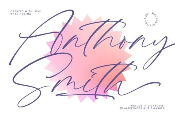 Anthony Smith Font - Featured Image