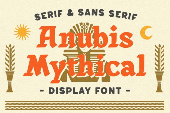 Anubis Mythical Font - Featured Image