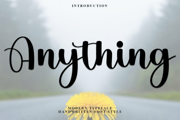 Anything Font - Featured Image