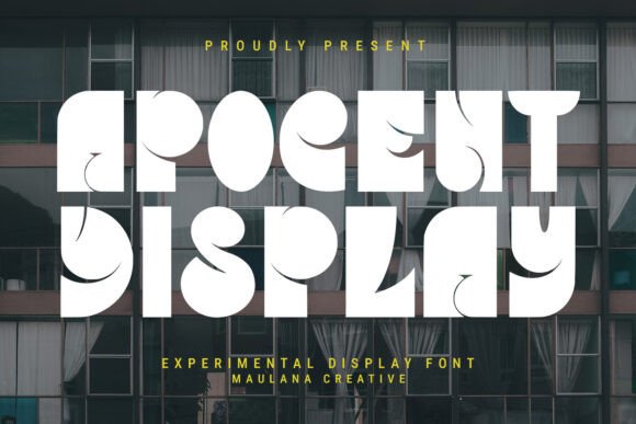 Apocent Font - Featured Image