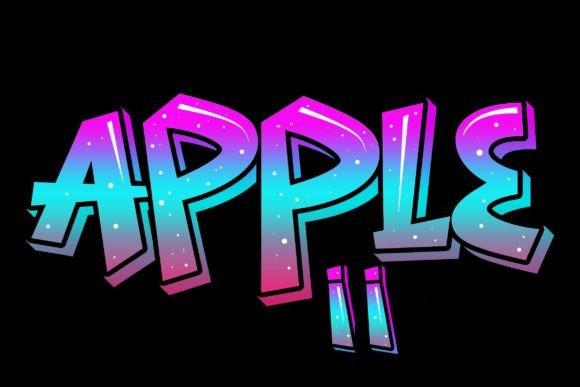 Apple II Font - Featured Image
