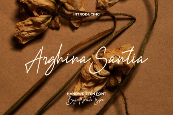 Arghina Santia Font - Featured Image