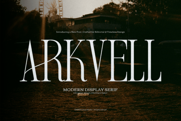 Arkvell Font - Featured Image