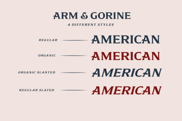 Arm & Gorine Font - Featured Image