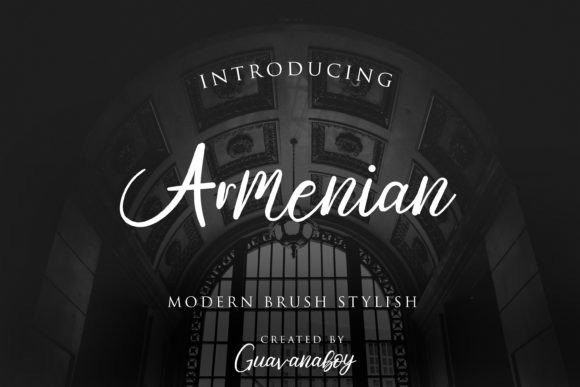 Armenian Font - Featured Image