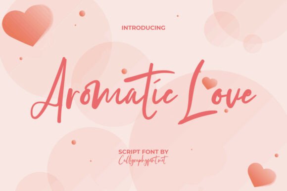 Aromatic Love Font - Featured Image