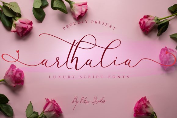 Arthalia Font - Featured Image