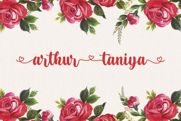 Arthur Taniya Font - Featured Image