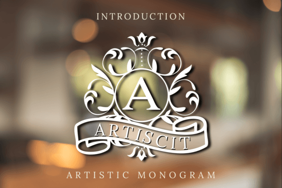Artistic Monogram Font - Featured Image